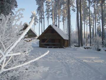 Фото номера Дом с 2 спальнями Дома для отпуска Haudamäe Holiday Home г. Meelva 37